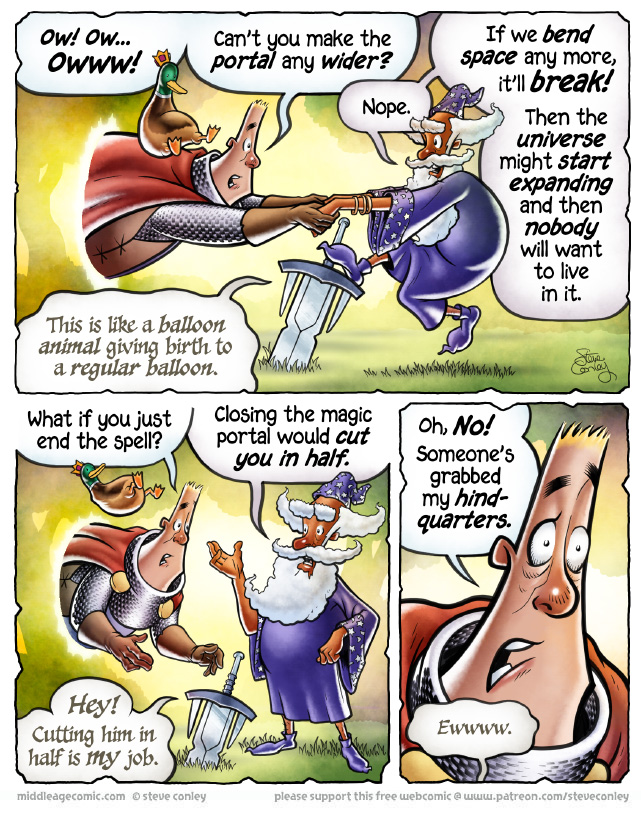 The Middle Age - Episode 41, Page 1: Episode 41