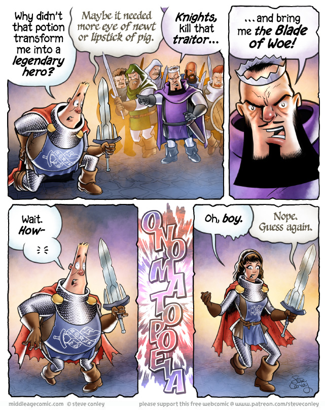 The Middle Age - Episode 45, Page 1: Episode 45