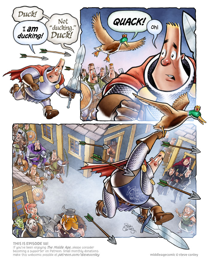 The Middle Age - Episode 50, Page 1: Episode 50