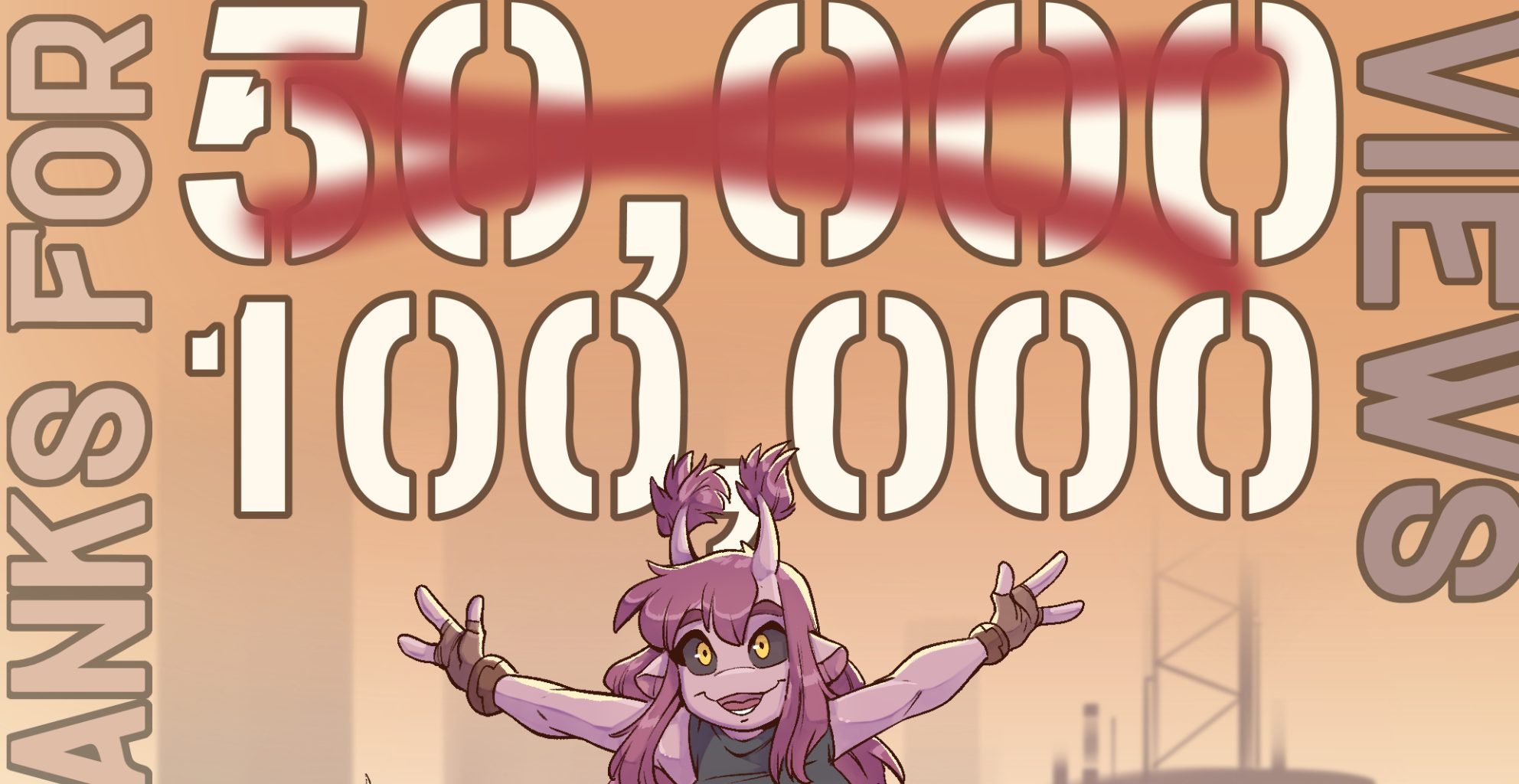 Parapsych - Episode 55, Page 1: Thanks for 100k