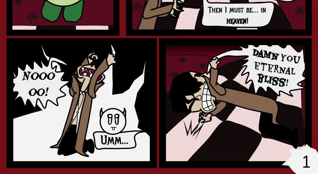 Donnie The Fighting Psychopath - Episode 3, Page 1: The Dreamscape