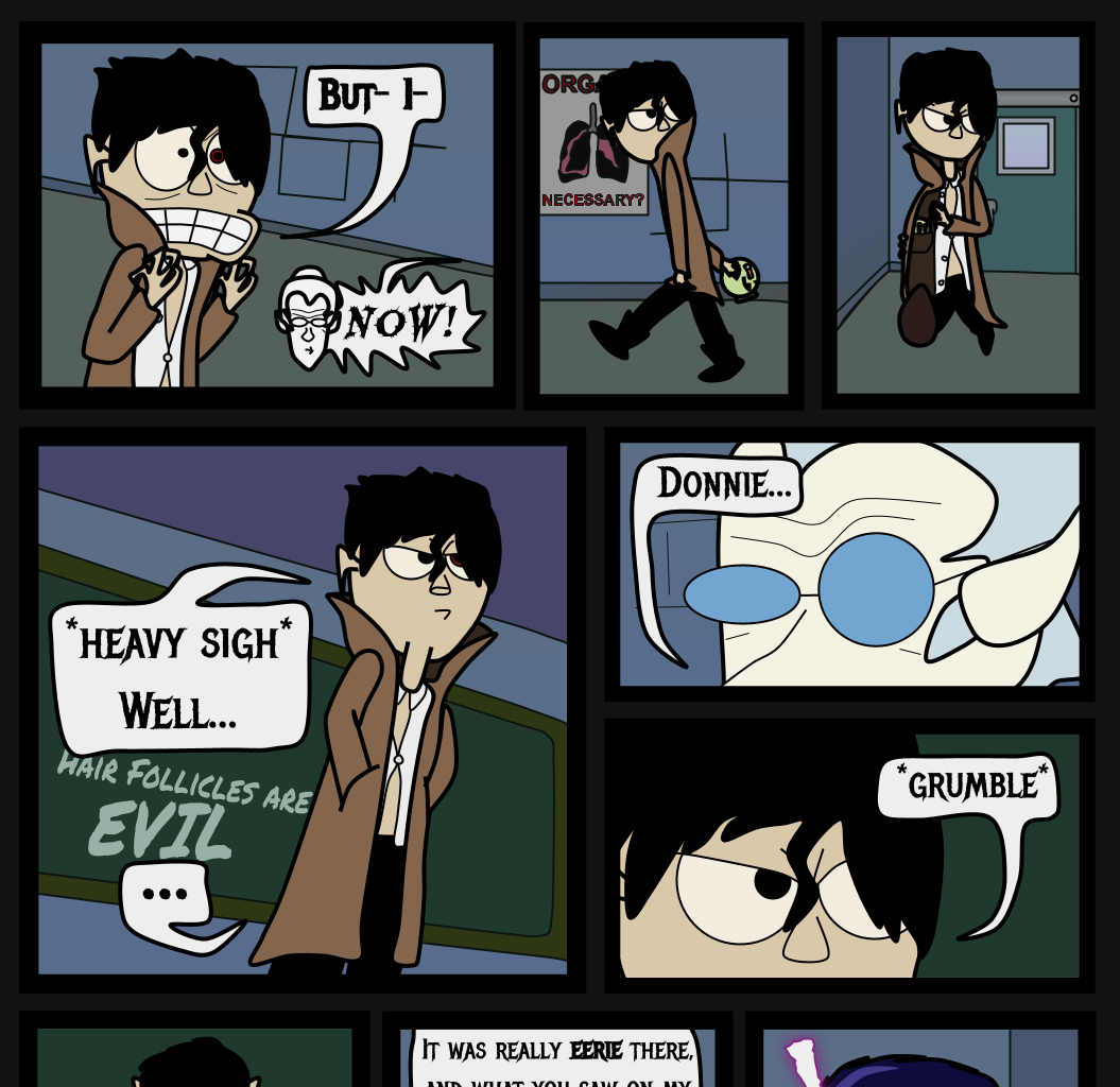 Donnie The Fighting Psychopath - Episode 3, Page 6: The Dreamscape