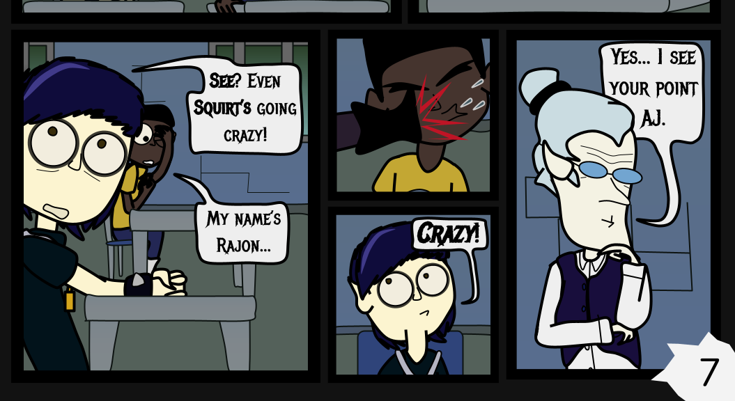 Donnie The Fighting Psychopath - Episode 3, Page 7: The Dreamscape