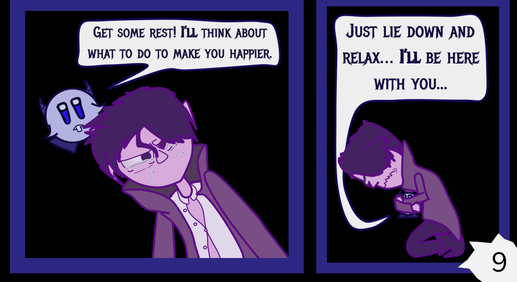 Donnie The Fighting Psychopath - Episode 3, Page 9: The Dreamscape