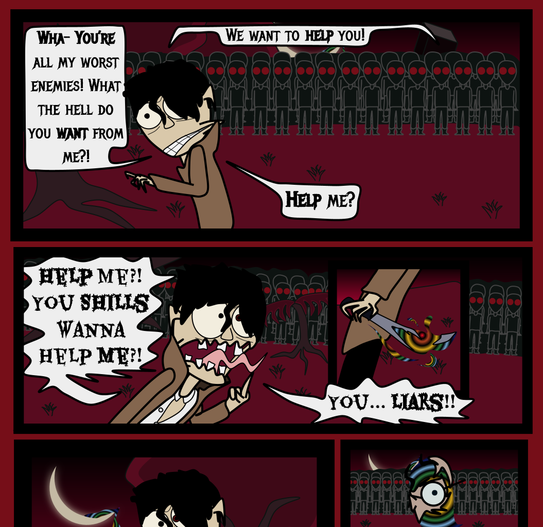 Donnie The Fighting Psychopath - Episode 3, Page 11: The Dreamscape