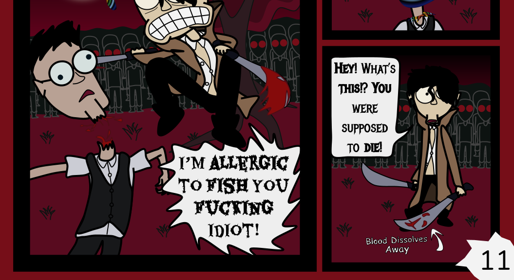 Donnie The Fighting Psychopath - Episode 3, Page 11: The Dreamscape