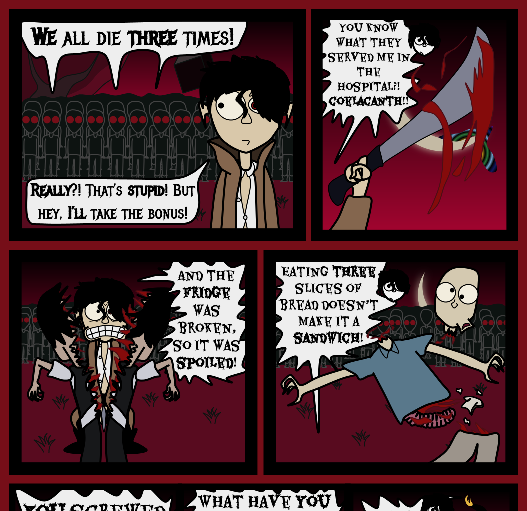 Donnie The Fighting Psychopath - Episode 3, Page 12: The Dreamscape