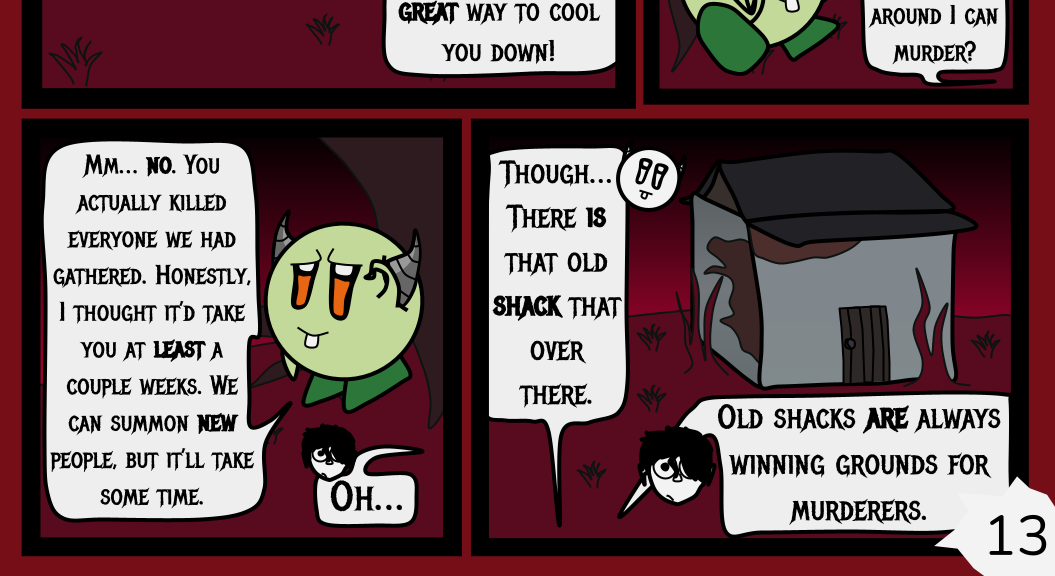 Donnie The Fighting Psychopath - Episode 3, Page 13: The Dreamscape