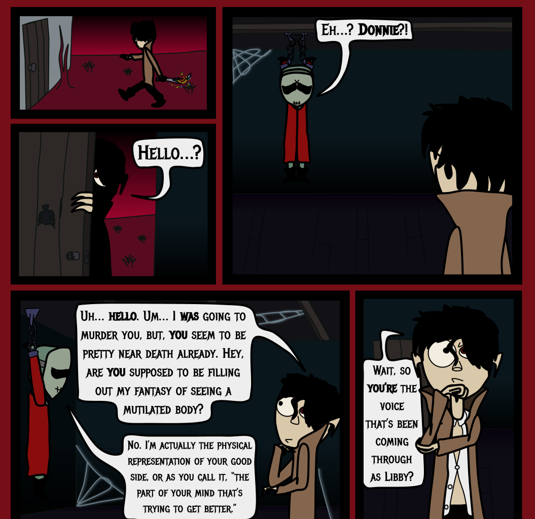 Donnie The Fighting Psychopath - Episode 3, Page 14: The Dreamscape