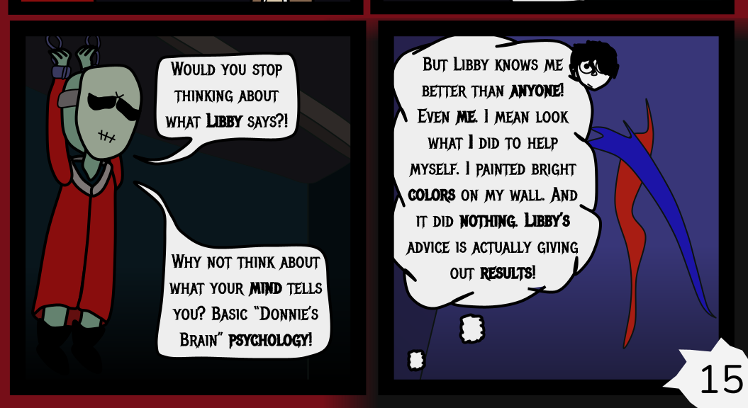 Donnie The Fighting Psychopath - Episode 3, Page 15: The Dreamscape