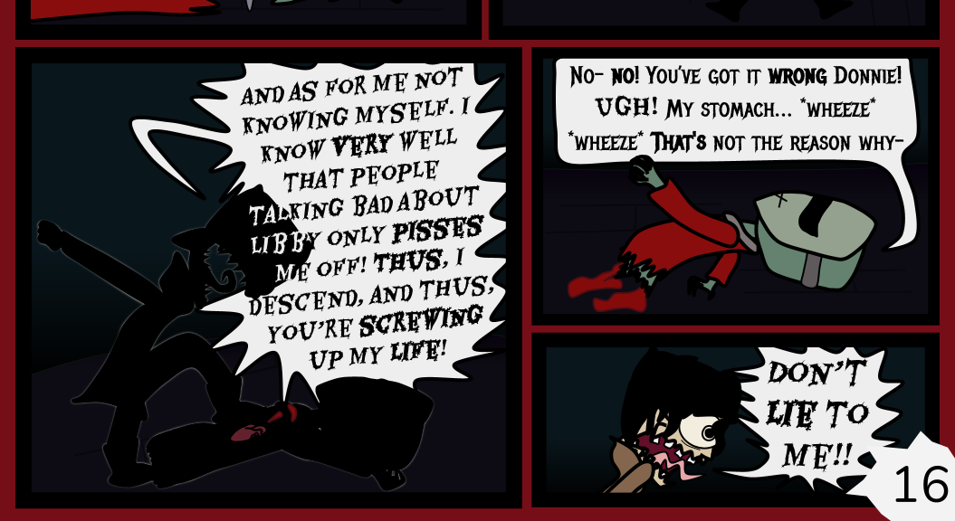 Donnie The Fighting Psychopath - Episode 3, Page 16: The Dreamscape