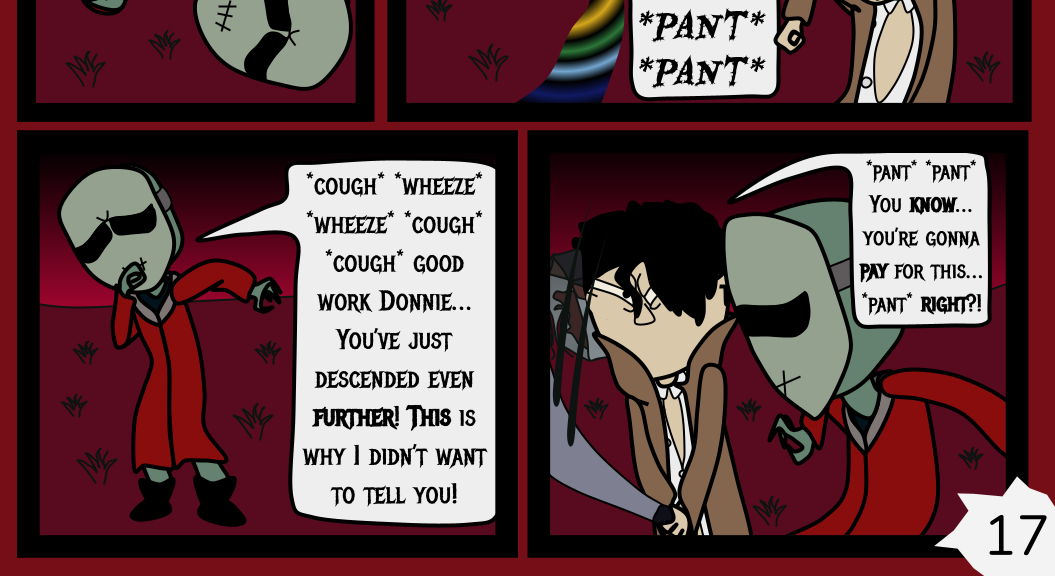 Donnie The Fighting Psychopath - Episode 3, Page 17: The Dreamscape