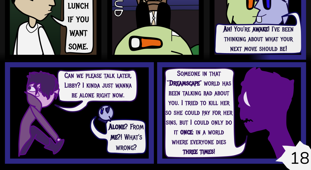 Donnie The Fighting Psychopath - Episode 3, Page 18: The Dreamscape