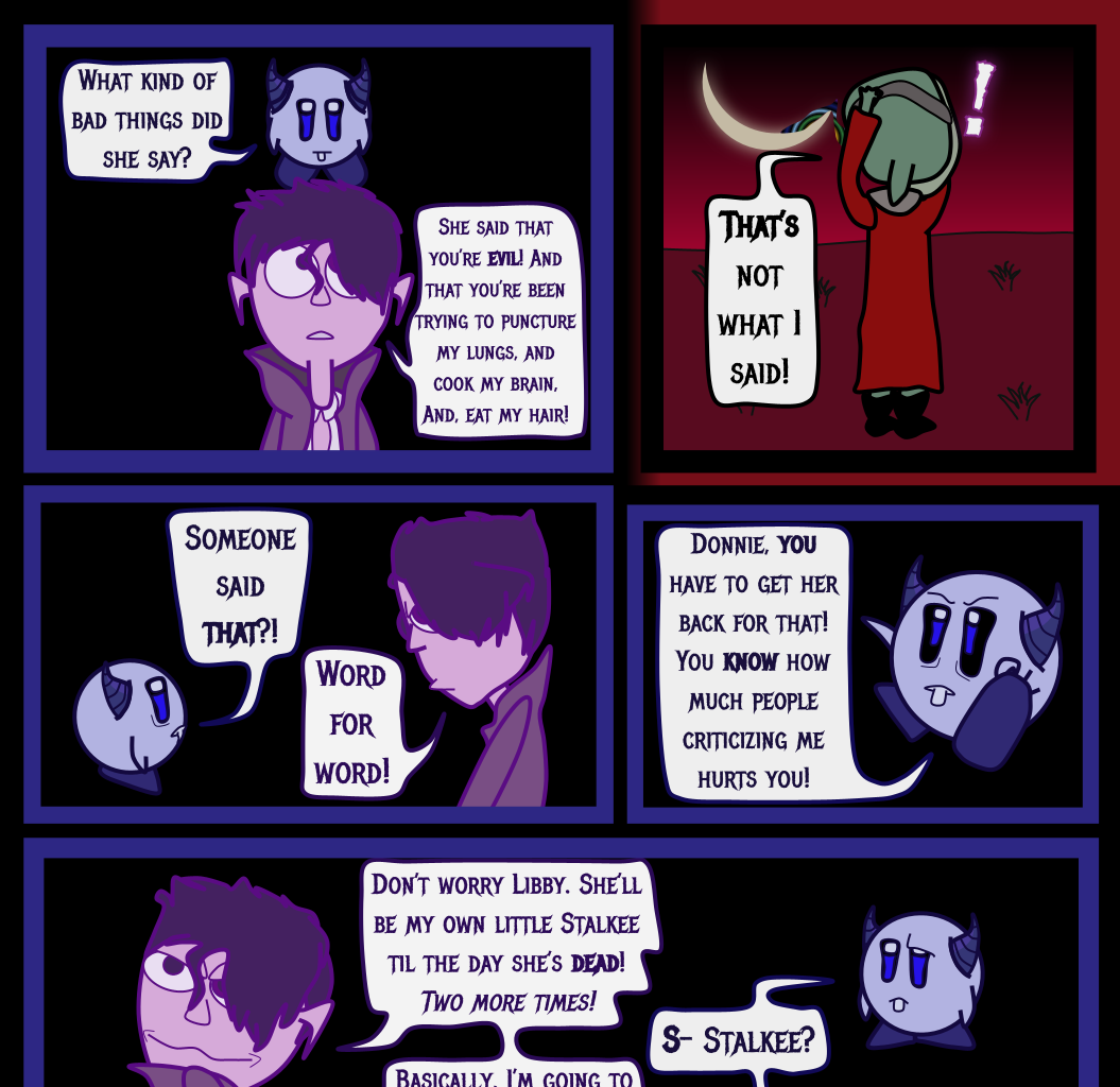 Donnie The Fighting Psychopath - Episode 3, Page 19: The Dreamscape