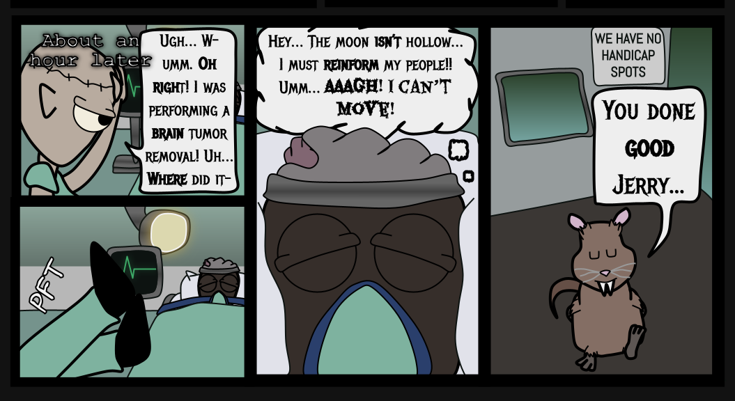 Donnie The Fighting Psychopath - Episode 3, Page 21: The Dreamscape