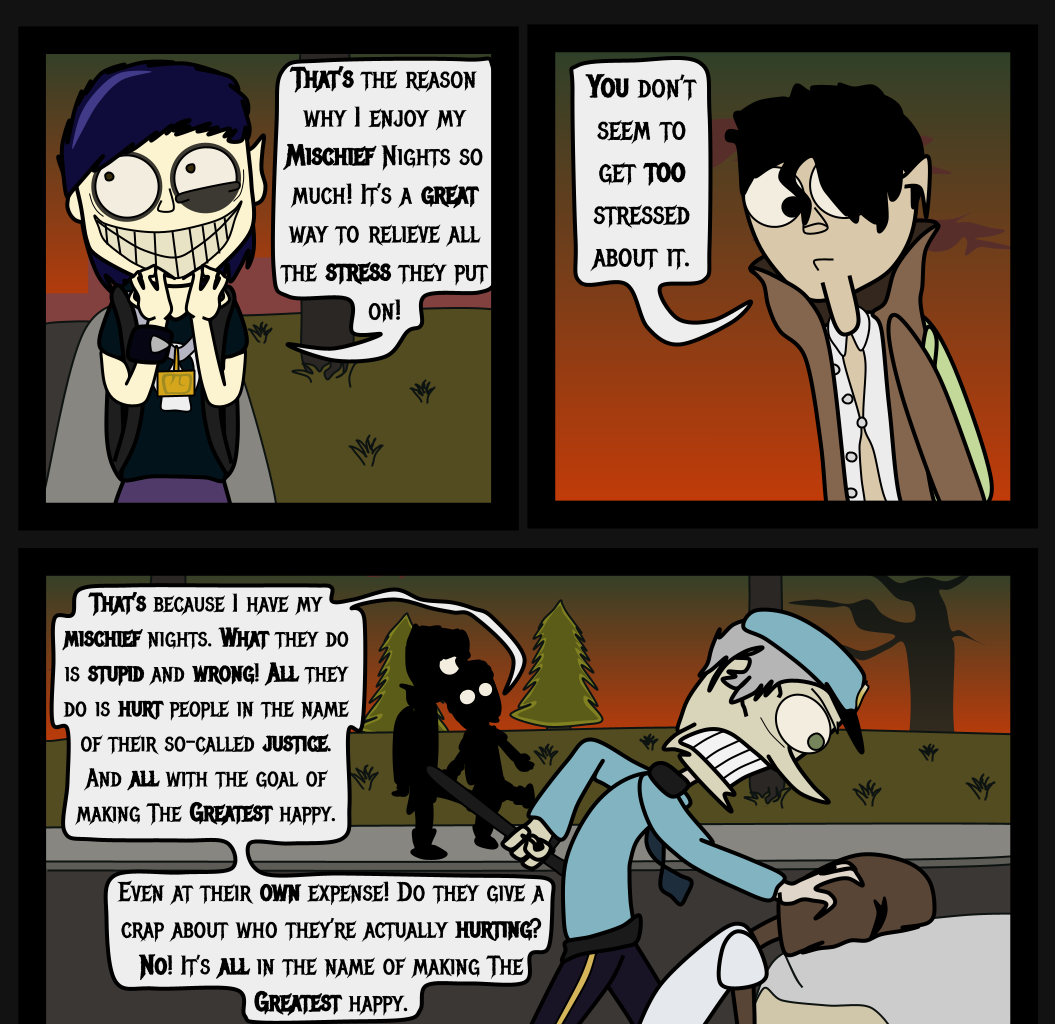 Donnie The Fighting Psychopath - Episode 4, Page 2: The Twisted Tale of Terrible Tyrants
