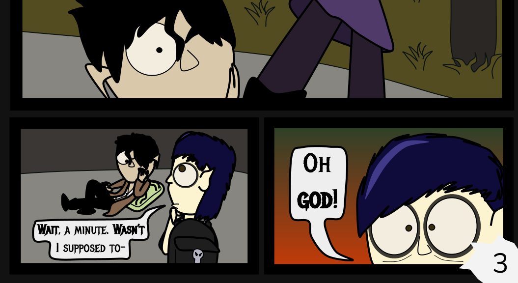 Donnie The Fighting Psychopath - Episode 4, Page 3: The Twisted Tale of Terrible Tyrants