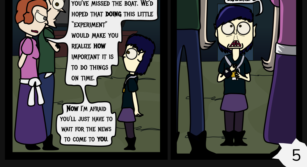 Donnie The Fighting Psychopath - Episode 4, Page 5: The Twisted Tale of Terrible Tyrants