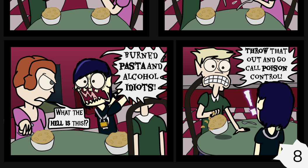 Donnie The Fighting Psychopath - Episode 4, Page 8: The Twisted Tale of Terrible Tyrants