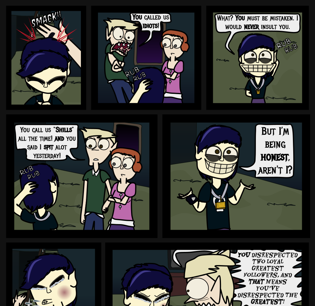 Donnie The Fighting Psychopath - Episode 4, Page 10: The Twisted Tale of Terrible Tyrants