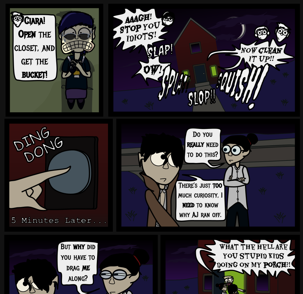 Donnie The Fighting Psychopath - Episode 4, Page 11: The Twisted Tale of Terrible Tyrants