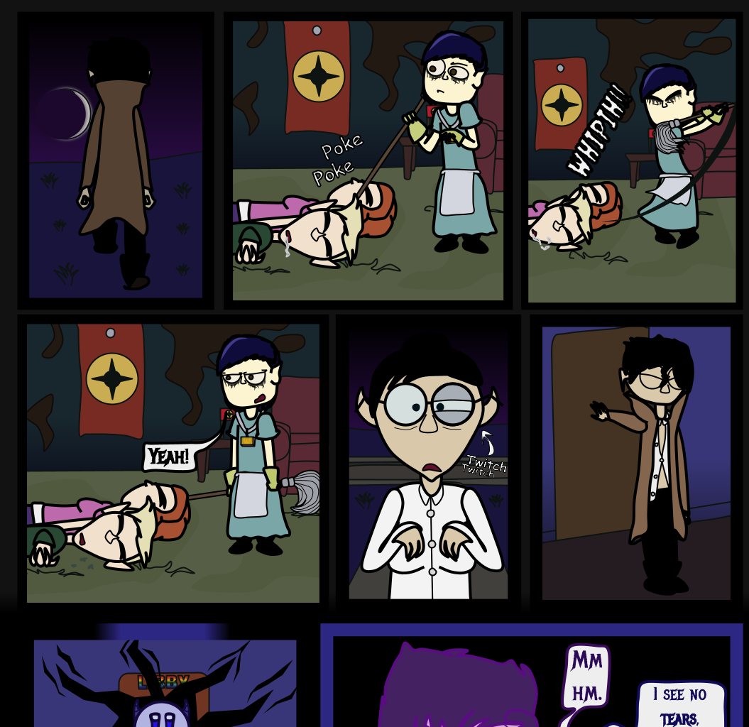 Donnie The Fighting Psychopath - Episode 4, Page 14: The Twisted Tale of Terrible Tyrants
