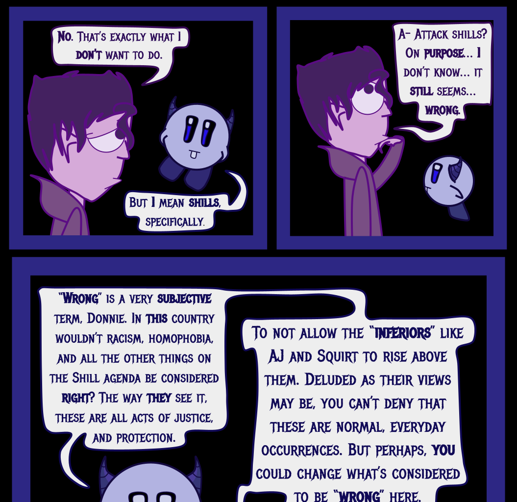 Donnie The Fighting Psychopath - Episode 4, Page 15: The Twisted Tale of Terrible Tyrants