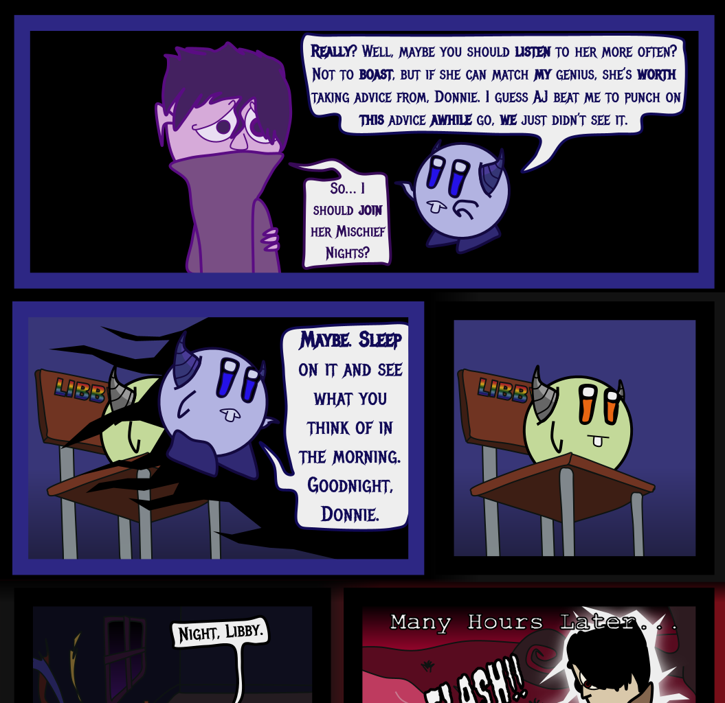Donnie The Fighting Psychopath - Episode 4, Page 16: The Twisted Tale of Terrible Tyrants