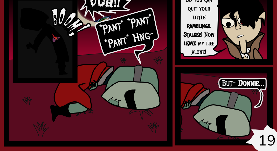 Donnie The Fighting Psychopath - Episode 4, Page 19: The Twisted Tale of Terrible Tyrants