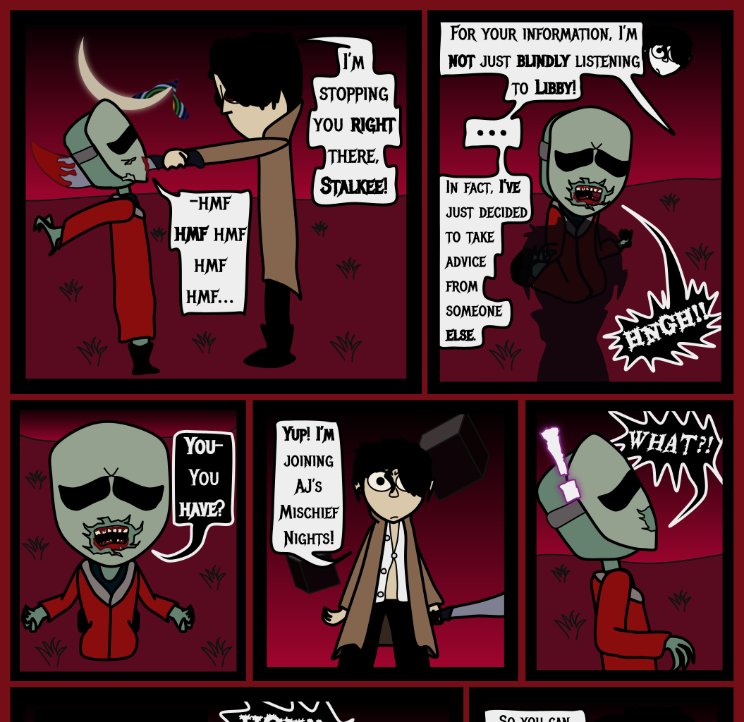 Donnie The Fighting Psychopath - Episode 4, Page 19: The Twisted Tale of Terrible Tyrants