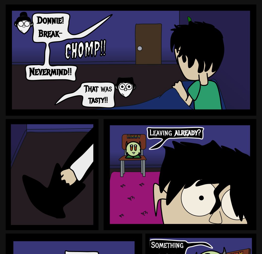 Donnie The Fighting Psychopath - Episode 4, Page 21: The Twisted Tale of Terrible Tyrants