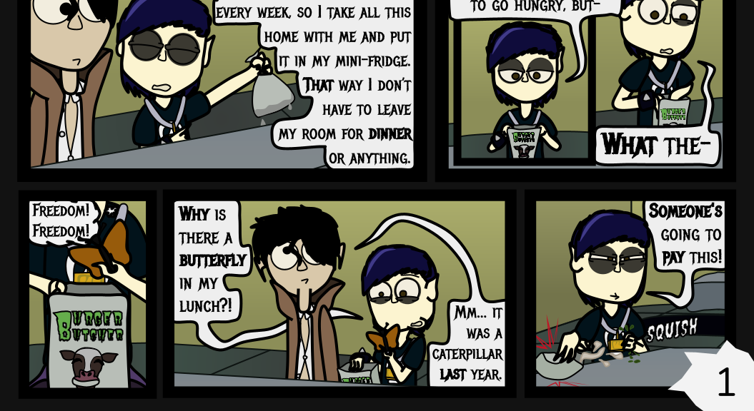 Donnie The Fighting Psychopath - Episode 5, Page 1: Night of Mischief