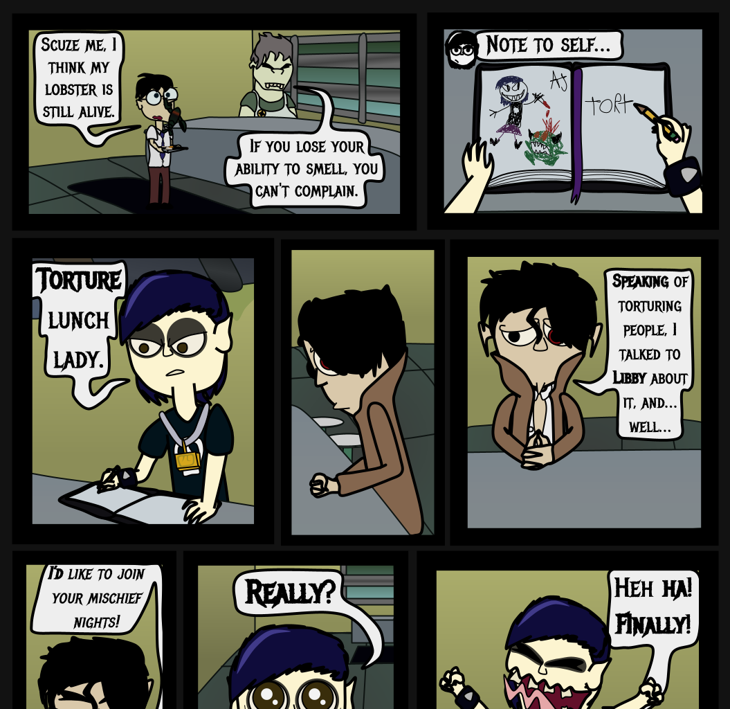 Donnie The Fighting Psychopath - Episode 5, Page 2: Night of Mischief