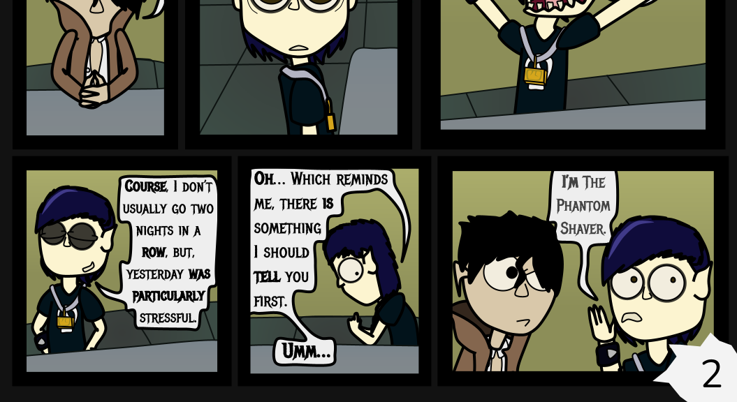 Donnie The Fighting Psychopath - Episode 5, Page 2: Night of Mischief