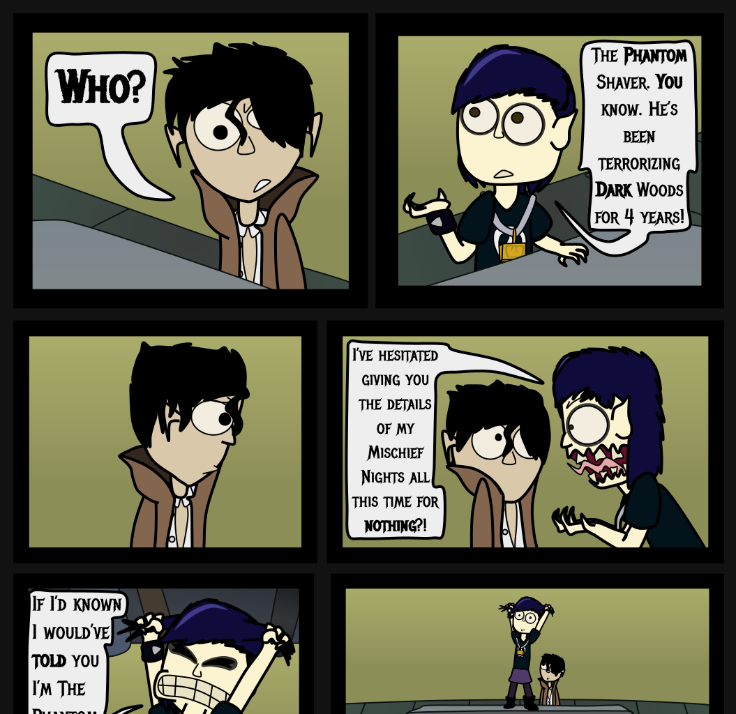 Donnie The Fighting Psychopath - Episode 5, Page 3: Night of Mischief