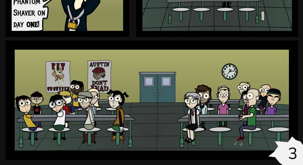 Donnie The Fighting Psychopath - Episode 5, Page 3: Night of Mischief