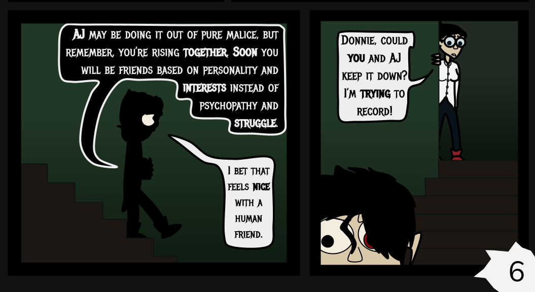 Donnie The Fighting Psychopath - Episode 5, Page 6: Night of Mischief