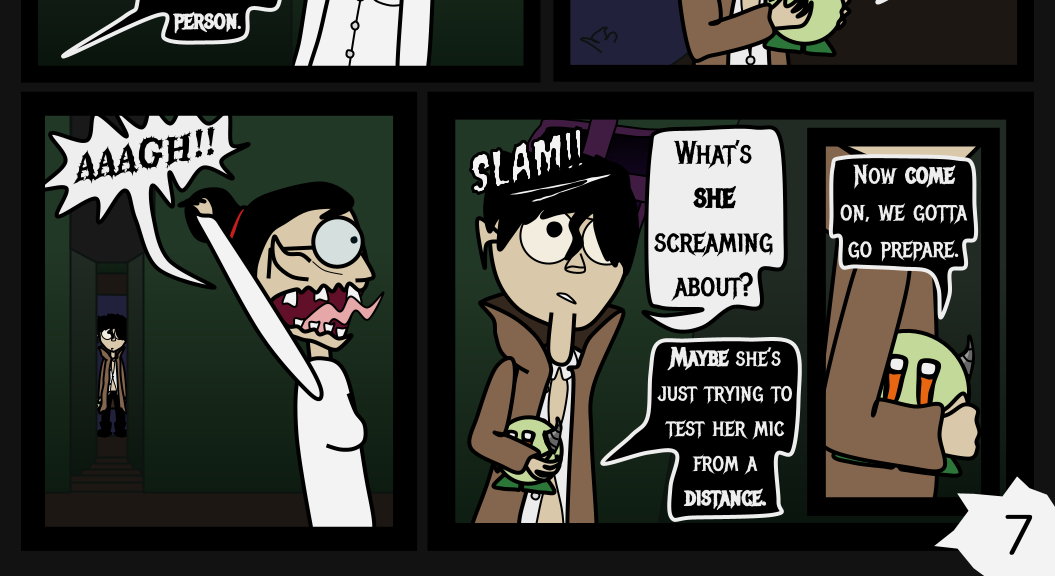 Donnie The Fighting Psychopath - Episode 5, Page 7: Night of Mischief