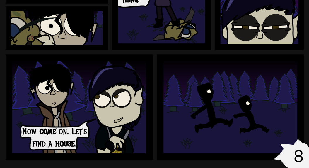 Donnie The Fighting Psychopath - Episode 5, Page 8: Night of Mischief