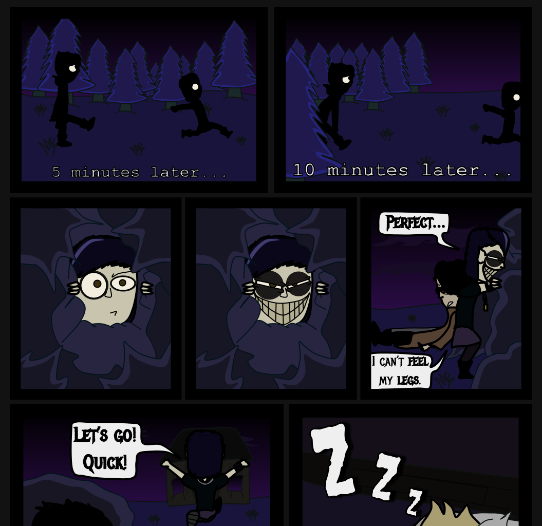 Donnie The Fighting Psychopath - Episode 5, Page 9: Night of Mischief