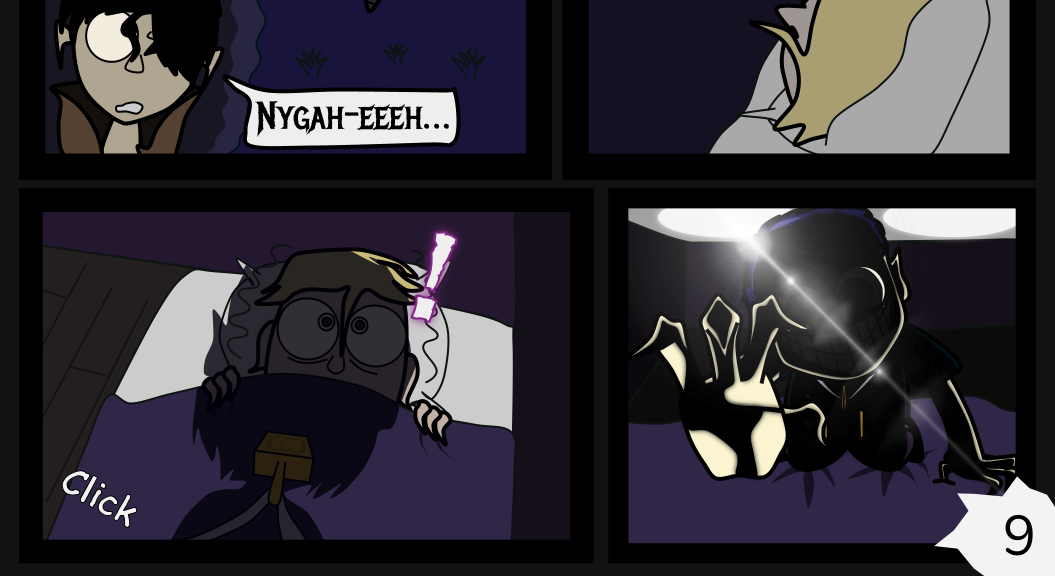 Donnie The Fighting Psychopath - Episode 5, Page 9: Night of Mischief