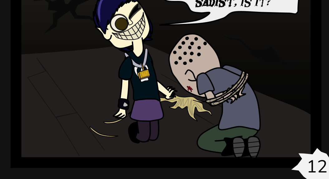 Donnie The Fighting Psychopath - Episode 5, Page 12: Night of Mischief