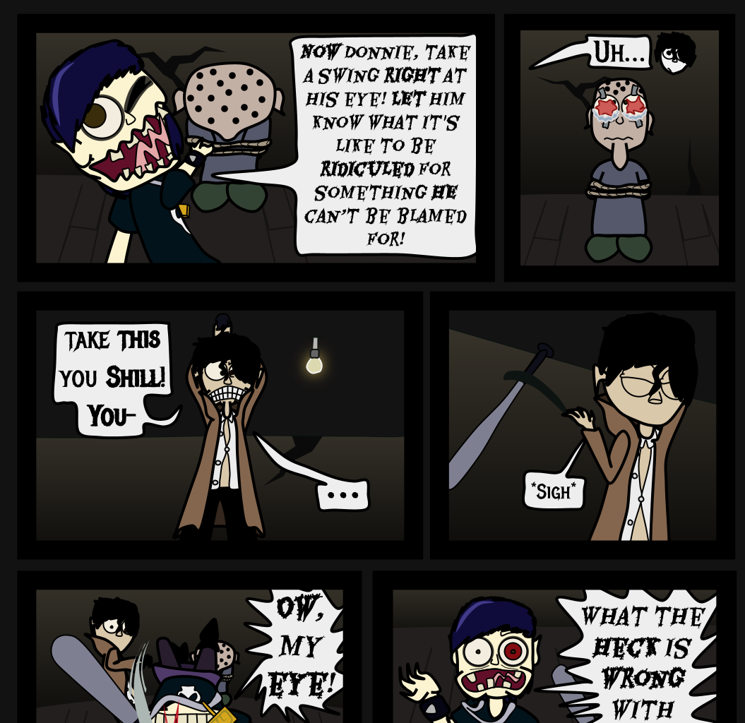Donnie The Fighting Psychopath - Episode 5, Page 13: Night of Mischief