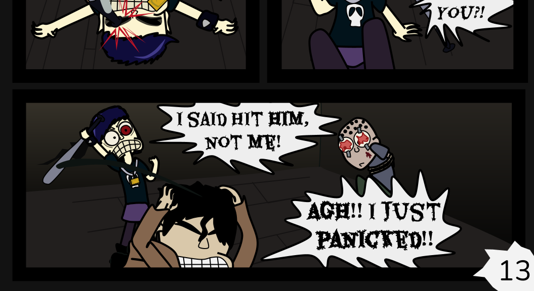Donnie The Fighting Psychopath - Episode 5, Page 13: Night of Mischief