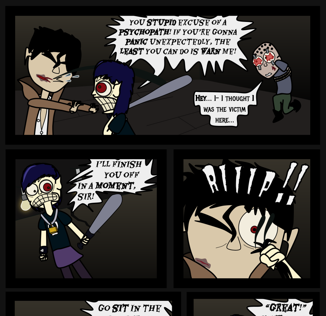 Donnie The Fighting Psychopath - Episode 5, Page 14: Night of Mischief