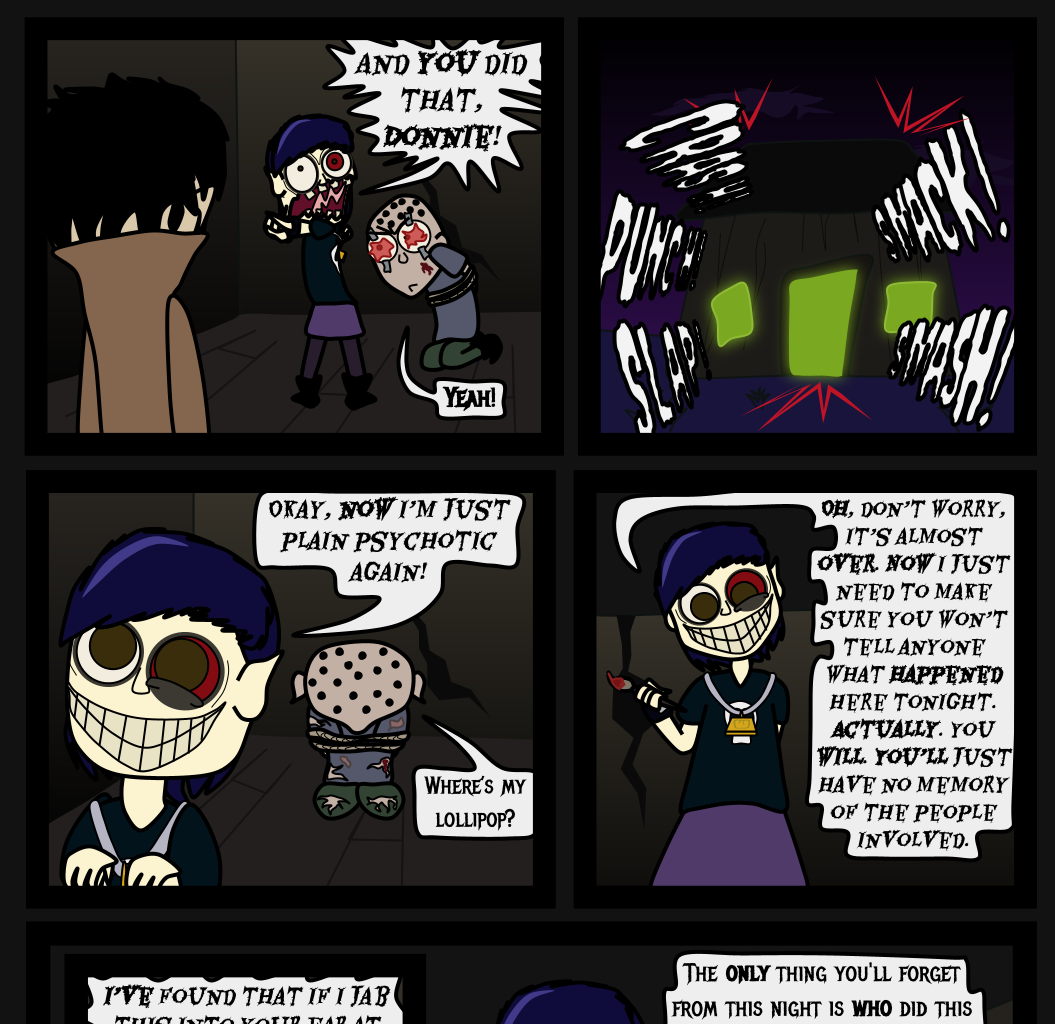 Donnie The Fighting Psychopath - Episode 5, Page 15: Night of Mischief