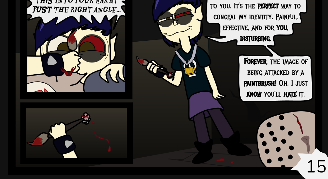 Donnie The Fighting Psychopath - Episode 5, Page 15: Night of Mischief