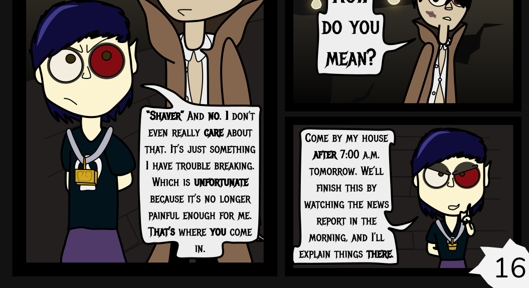 Donnie The Fighting Psychopath - Episode 5, Page 16: Night of Mischief