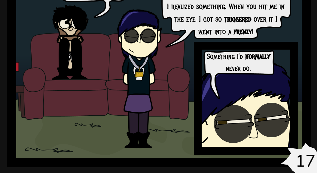 Donnie The Fighting Psychopath - Episode 5, Page 17: Night of Mischief