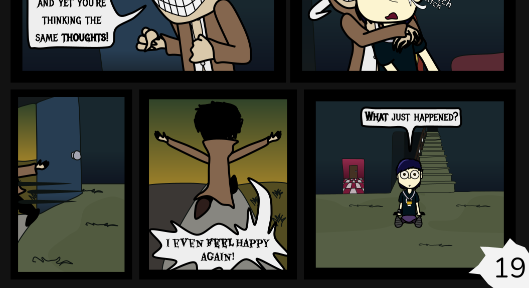 Donnie The Fighting Psychopath - Episode 5, Page 19: Night of Mischief